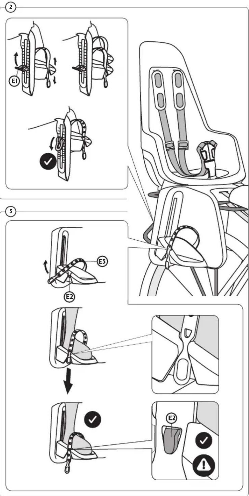 Bobike One maxi EBD - How to Place and Secure the Child in the Seat - 10