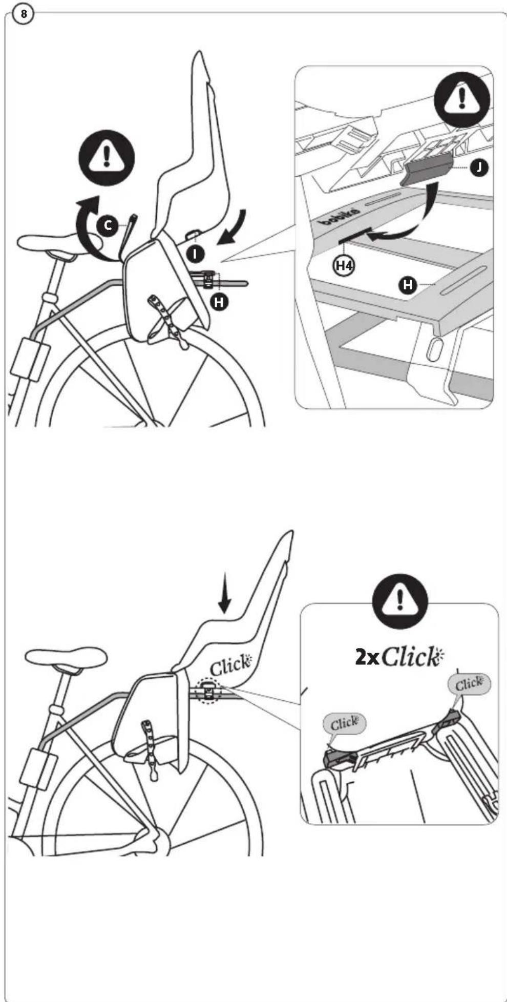 Bobike One maxi EBD - Specific Instructions for Mounting the Seat - 13