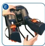 Bellelli Sportfix - Installation et réglage des soutien-pieds - 3