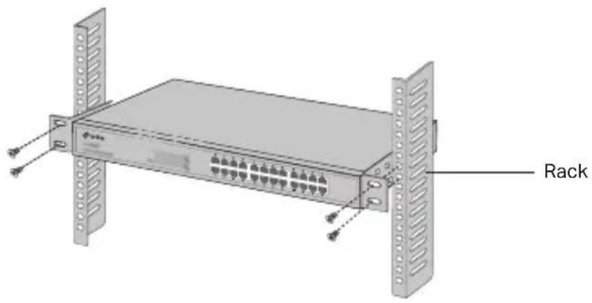 TP-LINK JetStream L2 Managed TLSL3428 - - Instalación en Rack - 2