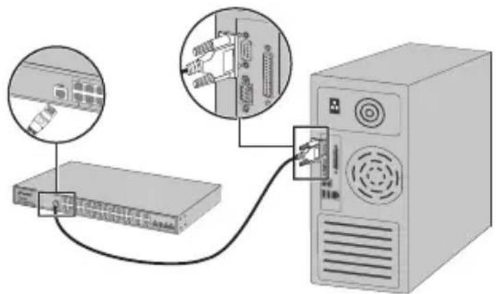 TP-LINK JetStream L2 Managed TLSL3428 - Konsoliportti - 1