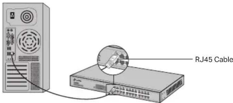 TP-LINK JetStream L2 Managed PoE TLSG3424P - - Ethernet Port - 1