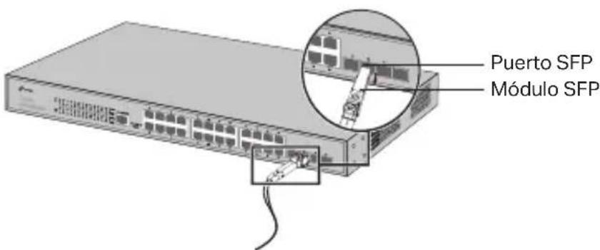 TP-LINK JetStream L2 Managed PoE TLSG3424P - - Puerto SFP - 1