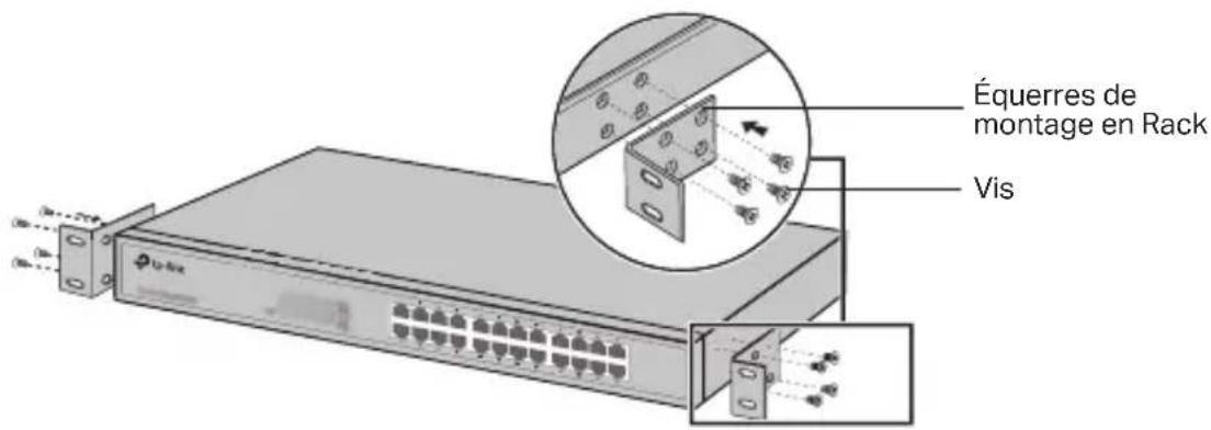 TP-LINK JetStream Smart TLSG2424 - - Installation en rack - 1