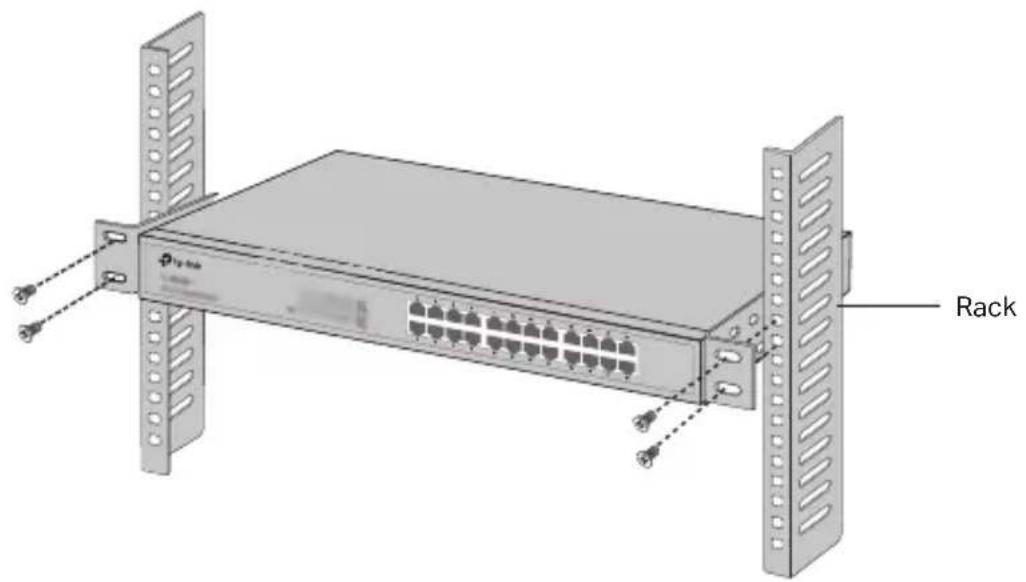 TP-LINK JetStream Smart TLSG2424 - - Installation en rack - 2