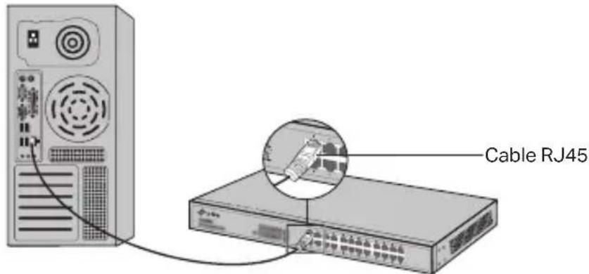 TP-LINK JetStream Rackmount TLSF1048 - - Puerto Ethernet - 1