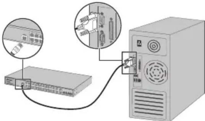 TP-LINK JetStream Rackmount TLSF1048 - Konsolenanschluss - 1