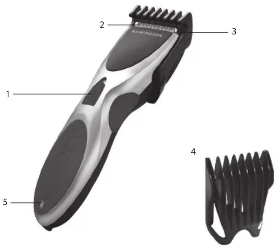 REMINGTON Titanium HC335 - WARNING - TO REDUCE THE RISK OF BURNS, ELECTROCUTION, FIRE OR INJURY TO PERSONS: - 1