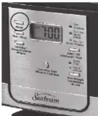 SUNBEAM BVSBJWX27 - Réglage de mise en marche différée - 4