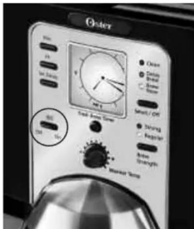 OSTER 330533 - Réglage marche-arrêt du signal sonore de prét - 2