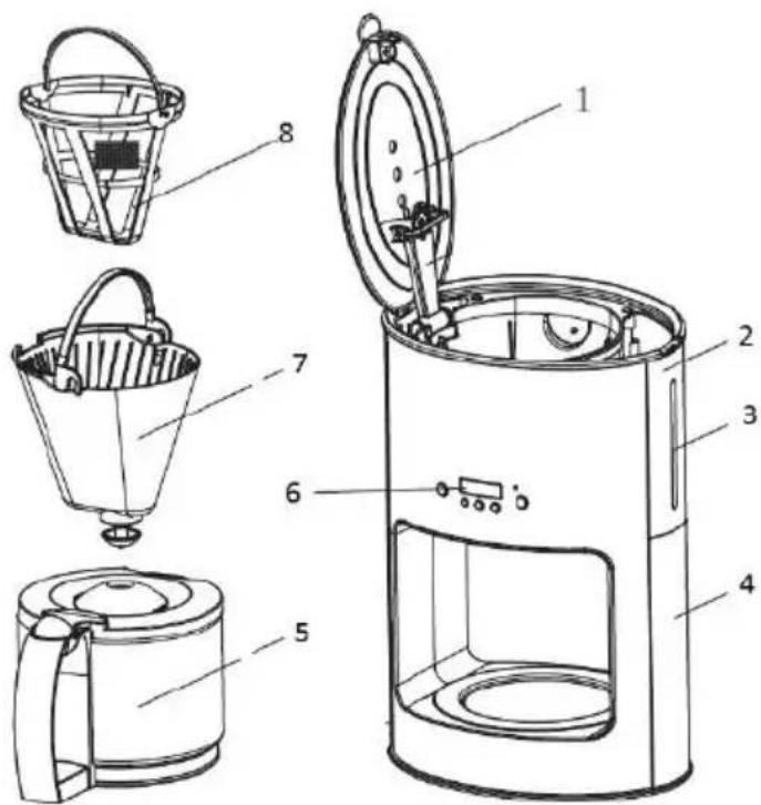 CONTINENTAL EDISON CECF12PSS - Description - 1