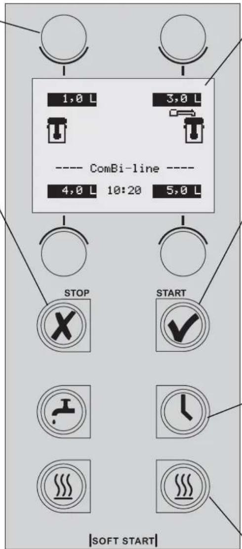 Animo ComBiline CB 2x5 - Touches Stop - 1