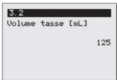 Animo ComBiline CB 2x5 - Contenance de tasse (Menu 3.2) - 3