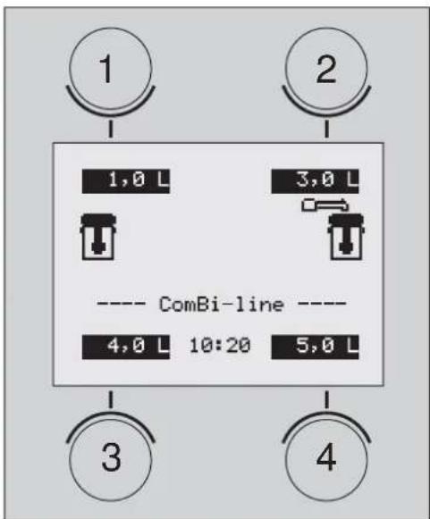 Animo ComBiline CB 1x20 - Modification des touches de préselection (menu 3.4 à 3.7) - 2