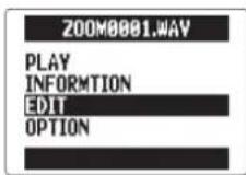 ZOOM H5 - Division de projets/fichiers - 6