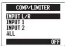 ZOOM H5 - Réglage du niveau d'entrée (compresseur/limiteur) - 5