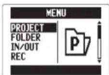ZOOM H5 - Changement des noms de projet/fichier - 1