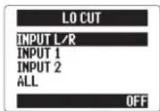 ZOOM H5 - Réduction du bruit (filtre coupe-bas) - 5