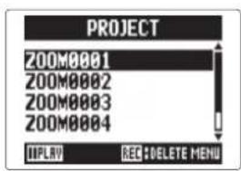 ZOOM H5 - Ajout de mémos vocaux Mode MULTI FILE uniquement - 2