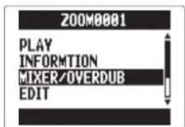 ZOOM H5 - Mode MULTI FILE uniquement - 3