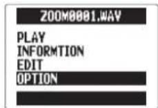 ZOOM H5 - Contrôle des marqueurs de piste Format WAV uniquement - 6