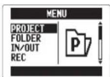 ZOOM H5 - Division de projets/fichiers - 1