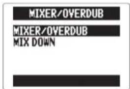 ZOOM H5 - Mixage des projets Mode MULTI FILE uniquement - 4