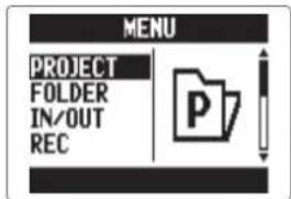 ZOOM H5 - Suppression de plusieurs projets Mode MULTI FILE uniquement - 1