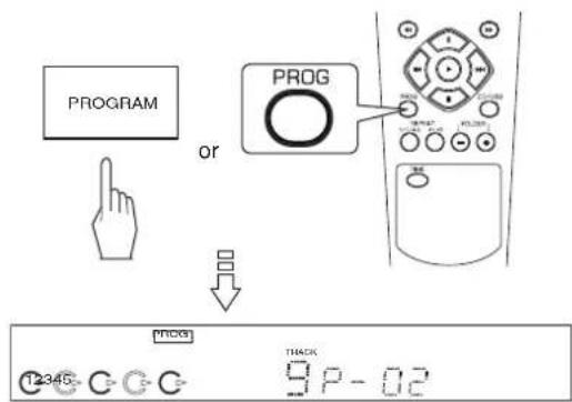 SHERWOOD CDC5506 - Rectifying any wrong programmed track/file - 1