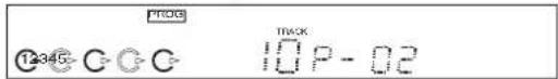 SHERWOOD CDC5506 - Rectifying any wrong programmed track/file - 3