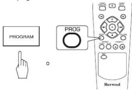 SHERWOOD CDC5506 - Comprobación de las canciones/los ficheros programadas(os) - 1