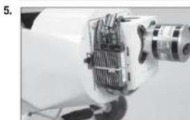 Hangar 9 Carbon Cub 15cc ARF - MOTOR AND BATTERY INSTALLATION - 8