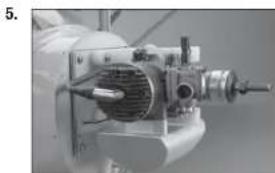 Hangar 9 Carbon Cub 15cc ARF - RECEIVER AND RECEIVER BATTERY INSTALLATION - 1