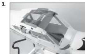 Hangar 9 Carbon Cub 15cc ARF - INSTALLATION DE LA FENETRE - 7