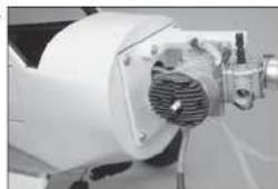 Hangar 9 Carbon Cub 15cc ARF - GAS ENGINE INSTALLATION - 21