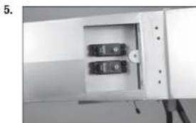 Hangar 9 Carbon Cub 15cc ARF - RUDDER AND ELEVATOR SERVO INSTALLATION - 6