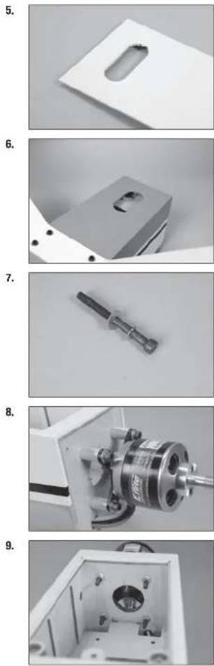 Hangar 9 Ultra Stick 30cc - □ ELECTRIC MOTOR INSTALLATION - 2
