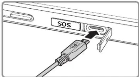 CAT S60 - Chargement de la batterie - 1