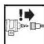 BOSCH GCN 4515 Professional - Do not work on ladders or scaffolds when the actuation system "Contact actuation" is set. In particular, do not move from one fastening location to another, close boxes or enclosures, or fasten transport-securing fix - 1