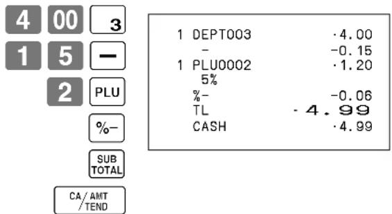 CASIO SEC2000 - OPÉRATION TICKET - 1