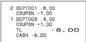 CASIO SEC2000 - OPÉRATION TICKET - 2