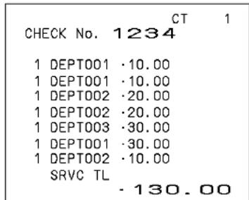 CASIO SEC2000 - OPERATION TICKET - 2