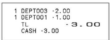 CASIO SEC2000 - OPÉRATION TICKET - 2