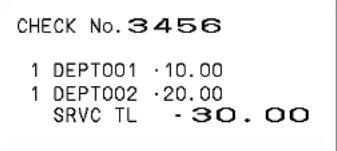 CASIO SEC2000 - OPERATION TICKET - 2