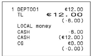 CASIO SEC2000 - TICKET (Cas A) TICKET (Cas B) - 2