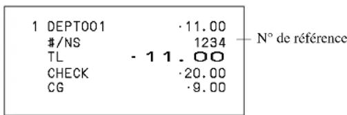 CASIO SEC2000 - OPÉRATION TICKET - 2