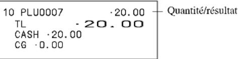 CASIO SEC2000 - Pour programme le type de taxe de chaque PLU - 8
