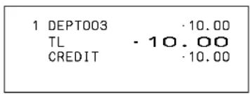 CASIO SEC2000 - OPÉRATION TICKET - 2