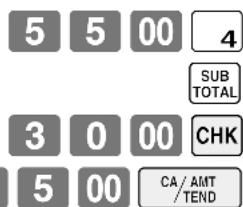 CASIO SEC2000 - OPERATION TICKET - 1