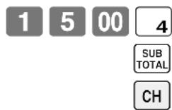 CASIO SEC2000 - OPÉRATION TICKET - 1